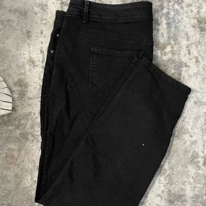 Black jeans lightly worn size 16w